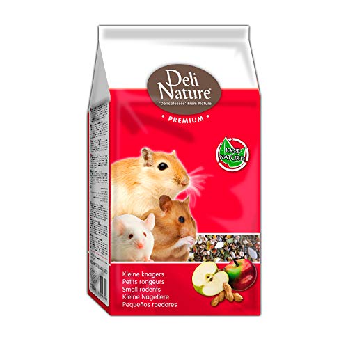 Deli Nature Premium Hamster-, Mäuse-, Rennmäuse-Futter 750g Gramm von Deli Nature