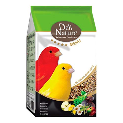 Deli Nature 5 Sterne KANARIENVOGEL-Futter 800g Gramm Futtermischung von Deli Nature