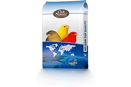 Deli Nature KANARARIENVOGEL ZUCHT-Futter ohne Rübsen 20 kg Sack Züchter von Deli Nature