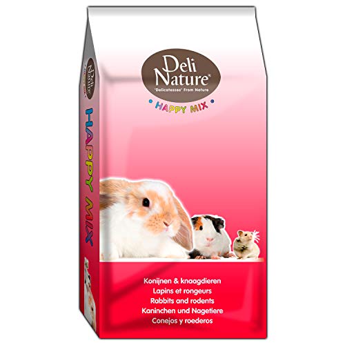 DELINATURE Mixer für kleine Nagetiere, Happy Mix große Größe, Delinatur, 15 kg, kleine Sauger von Deli Nature