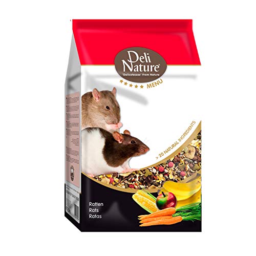 Deli Nature 15 – 029536 Menü 5 Stars für Ratten – 2500 gr von Deli Nature