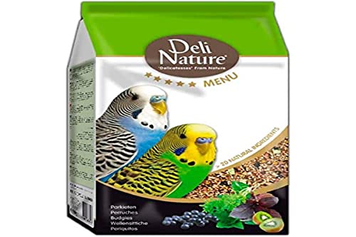 Deli Nature 5 Sterne WELLENSITTICH Vogel-Futter 800 g Gramm von Deli Nature