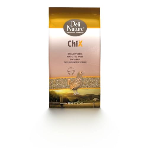 Deli Nature Futter Chix ZWERGHÜHNER Mix 4,0 kg für Hühner + Ziergeflügel von Deli Nature