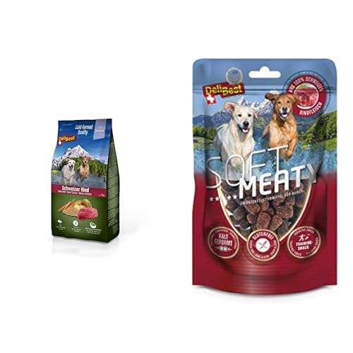 DeliBest Adult Sensitive Complete Dog Rind & Soft Meatys aus Rindfleisch von DeliBest
