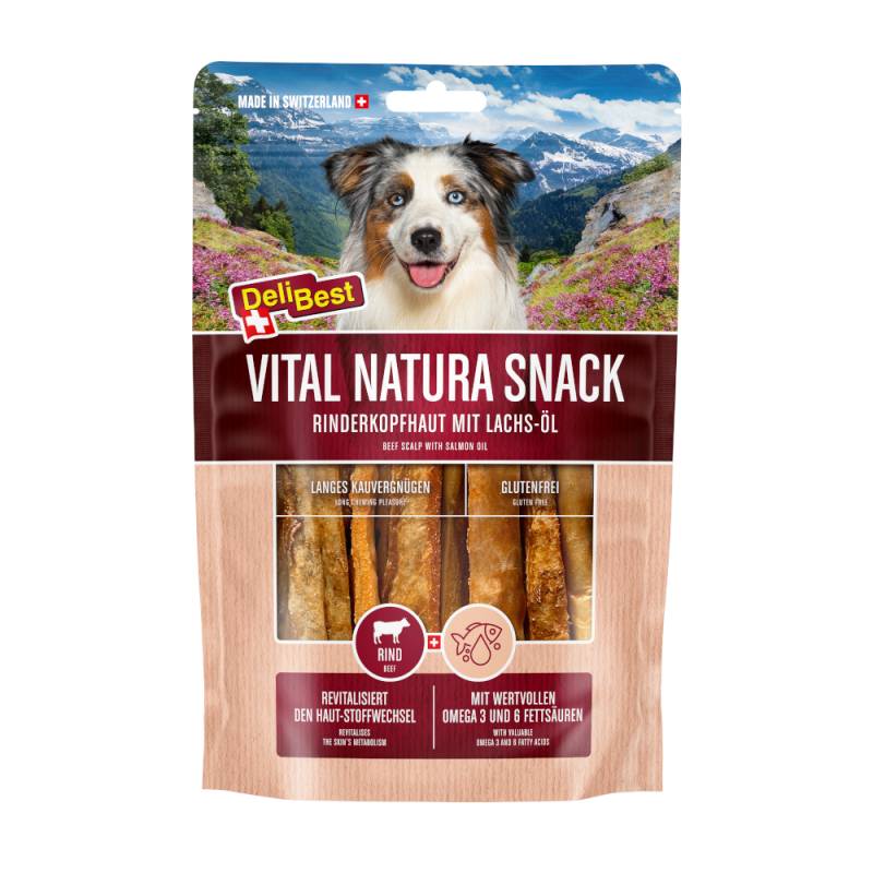 DeliBest Vital Natura Snack Wildlachsöl - Sparpaket: 2 x 200 g von DeliBest