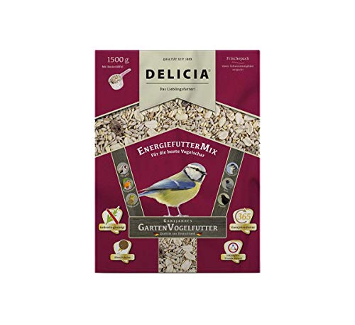 Delicia EnergiefutterMix Wildvogelfutter Winterfutter, 1,5 kg von Delicia