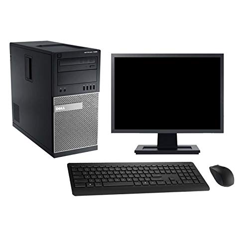 Dell PC Tower 7020 Bildschirm 19-inch Intel Core i5-4570 RAM 8gb SSD 480Go Windows 10 WiFi (Generalüberholt) von Dell