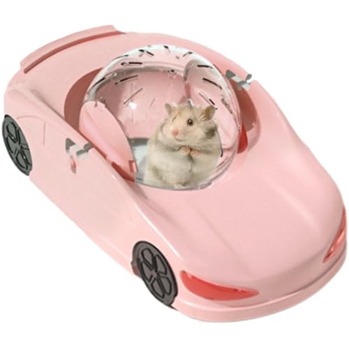 Hamster Laufball Hamster Sport Rad Übungsräder für kleine Haustiere Sportwagen Supersportwagen Spielzeug Leise Fitness Spielzeug Fahrzeug für kleine Haustiere von Demsyeq