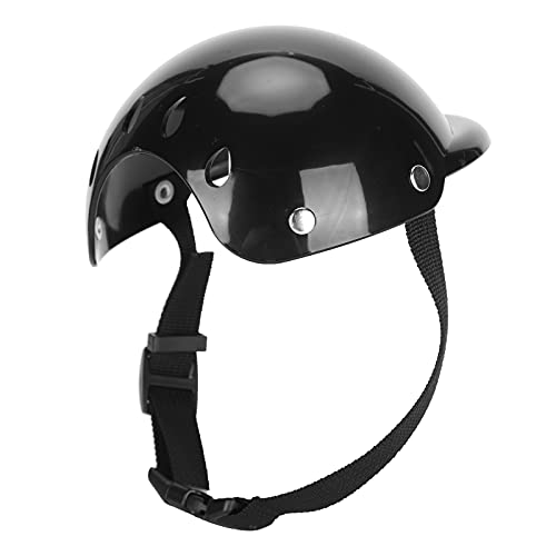 Denash Hunde-Motorradhelm, Haustierspielzeug ProtectHat Haustierhelm mit 1 X Haustierhelm für Haustierhelm (S) von Denash