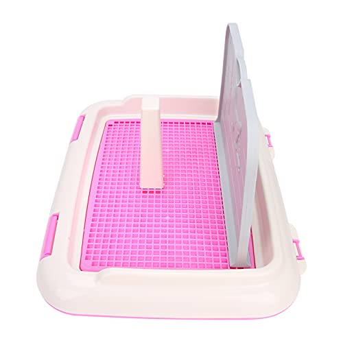 Denash Welpentoilette, Hundetoiletten-Töpfchentablett mit Geplantem Urinieren für Hunde, Hunde-Toilettenmatte (PINK) von Denash