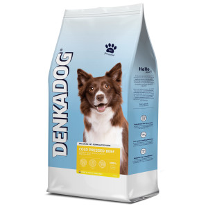 Denkadog Cold Pressed Beef Hundefutter 20 kg von Denkadog