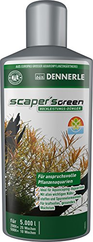 Dennerle Scaper's Green - Hochleistungs-Dünger für anspruchsvolle Pflanzenaquarien, Ideal für Aquascaping (500 ml) von Dennerle