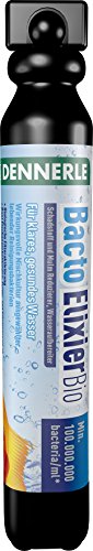 Dennerle Bacto Elixier Bio, 50 ml | Wasseraufbereiter für Süßwasser Aquarien, Schadstoff und Mulm Reduzierer von Dennerle
