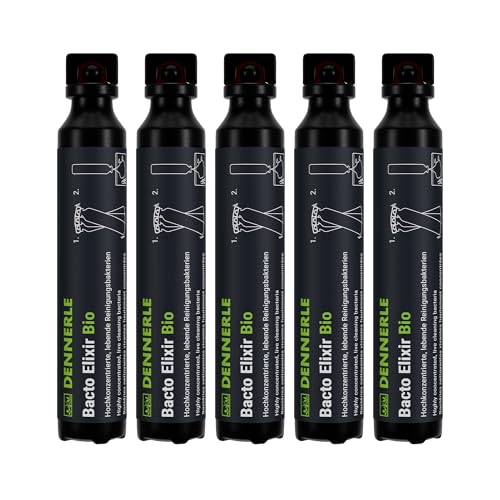 Dennerle Bacto Elixier Bio 5X 50 ml | Wasseraufbereiter für Süßwasser Aquarien | Schadstoff und Mulm Reduzierer von Dennerle