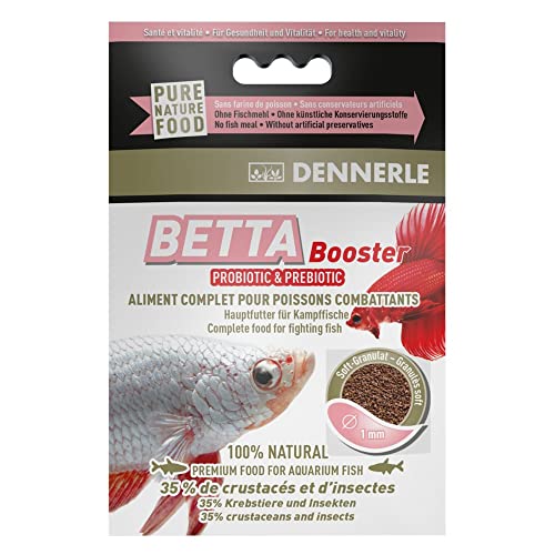 Dennerle Betta Booster - Hauptfutter Granulat für Kampffische, Fadenfische und Guramis von Dennerle