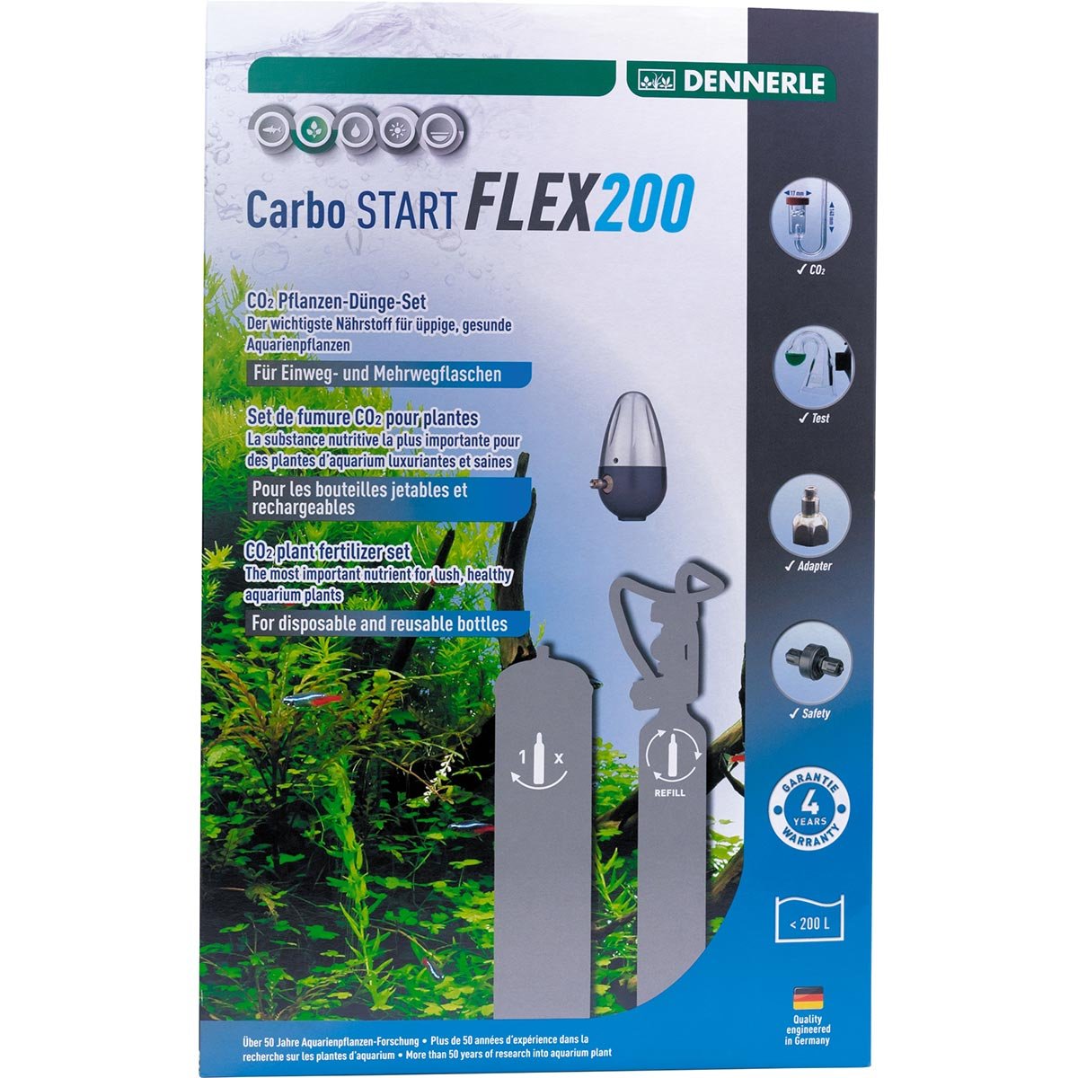 Dennerle CO2 Set CarboSTART Flex200 von Dennerle