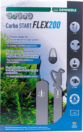 Dennerle Carbo Start Flex200 - CO2-Düngeset für Aquarien bis 200 Liter von Dennerle