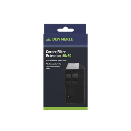 Dennerle Corner Filter Extension 40/60 - Aufsteckbarer Zusatzfilter für Nano Eckfilter und Nano Eckfilter XL von Dennerle