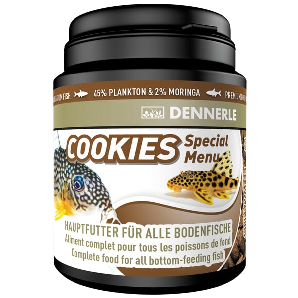 Dennerle Fischfutter Cookies Special Menu 200ml Dose von Dennerle