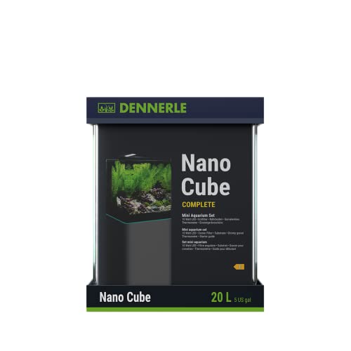 Dennerle Nano Cube Complete, 20 Liter - Mini Aquarium Komplettset von Dennerle