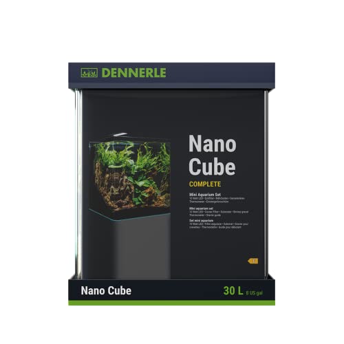 Dennerle Nano Cube Complete, 30 Liter - Mini Aquarium Komplettset von Dennerle