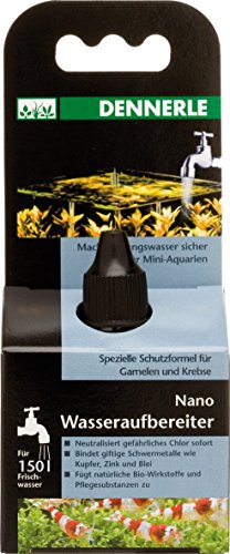 Dennerle Nano Wasserpflege | Tagesdünger, Wasseraufbereiter und Vitalstoffe (Wasseraufbereiter, 1 Stück) von Dennerle