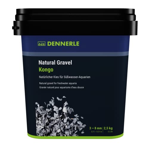 Dennerle Natural Gravel Kongo, 3-8 mm, 2,5 kg von Dennerle