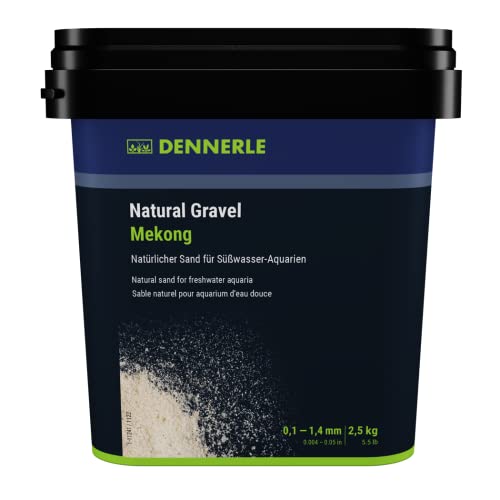 Dennerle Natural Gravel Mekong, 0,1-0,6 mm, 2,5 kg von Dennerle