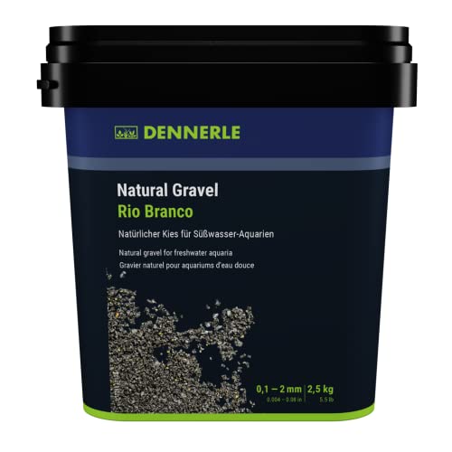 Dennerle Natural Gravel Rio Branco, 0,1-2 mm, 2,5 kg von Dennerle