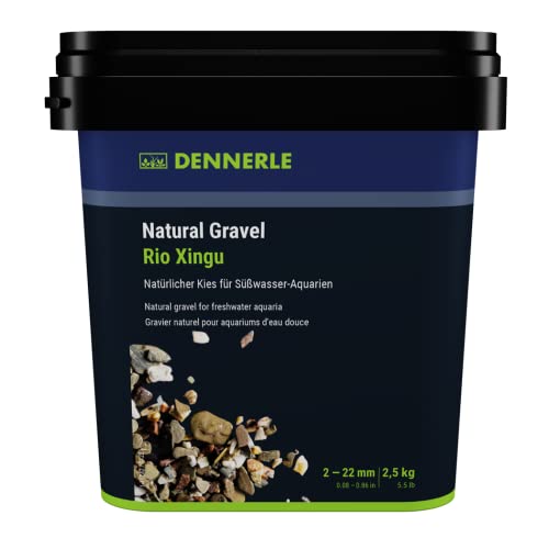 Dennerle Natural Gravel Rio Xingu, 2-22 mm, 2,5 kg von Dennerle