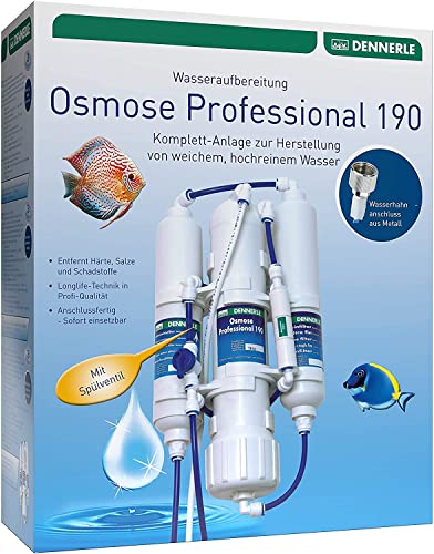 Dennerle Osmose Professional 190 - Komplett-Anlage zur Herstellung von weichem, hochreinem Wasser Dennerle Osmose Professional 190 - Komplett-Anlage zur Herstellung von weichem, hochreinem Wasser von Dennerle