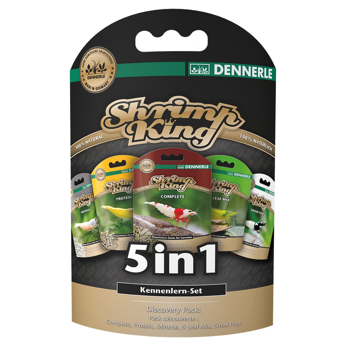 Dennerle Shrimp King Garnelenfutter Multipack 5in1 von Dennerle