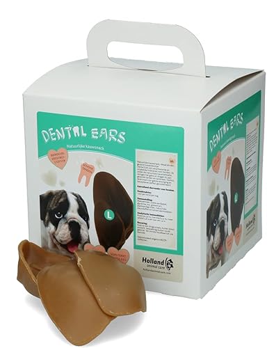 Dental Ears Hunde-Snacks Große Zahnohren von Dental Ears