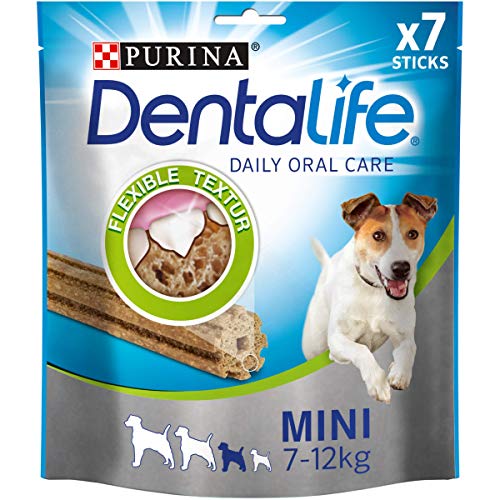 Dentalife Dentalife PURINA Dentalife Hunde-Zahnpflege-Snacks für kleine bis große Hunde, reduziert Zahnsteinbildung, 5er oder 6er Pack kleine Hunde, 6 x 115 g von Dentalife