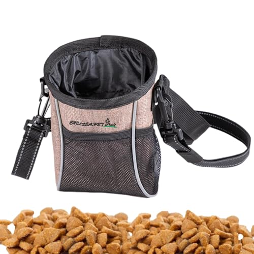 Deojtga Gürteltasche für Hundetraining, Snacktasche für Hundetraining - Outdoor-Hundetrainingstasche, Taillen-Oxford-Beutel - Tragbare Trainingstasche für Spaziergänge mit dem Hund und Mehreren von Deojtga