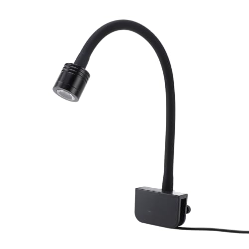 Depisuta LED-Aquarium-Clip-Licht, Hohe Helligkeit, Energiesparendes Aquarium-Licht, Clip Am Aquarium, 360-Grad-Lichteinstellung, Aquarium-Licht mit USB-Stecker für 3–6 Gallonen Aquarium von Depisuta