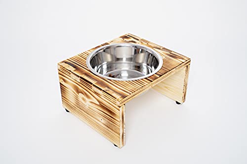 Hundebar Basic 1x1600mL Futterhöhe 16cm Wasserspender für mittlere Hunde Wassernapf von Der Einschneider