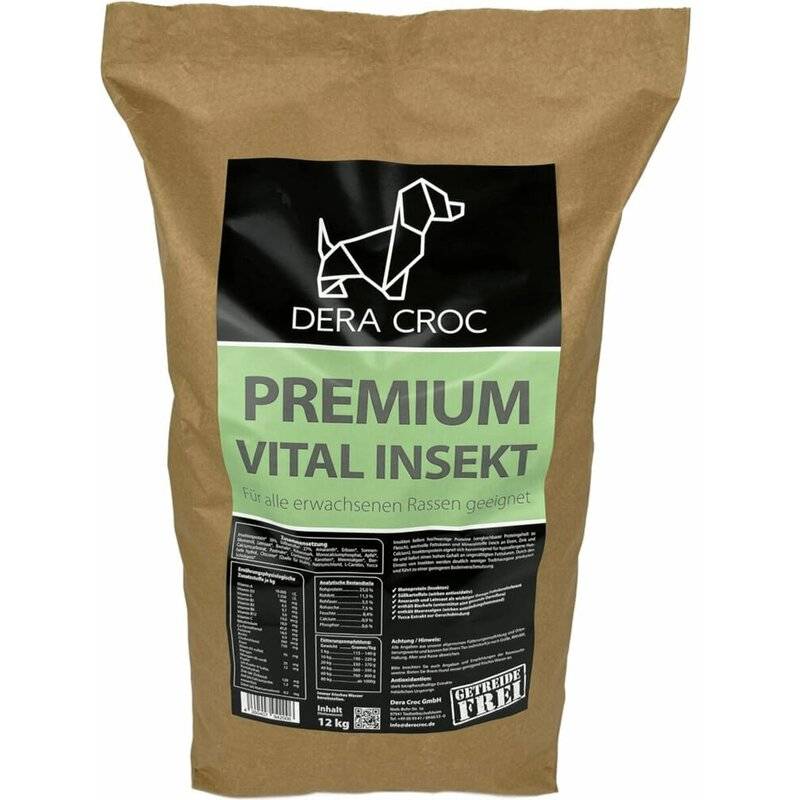 Dera Croc Premium Vital Insekt getreidefrei 15 kg (5,32 € pro 1 kg) von Dera Croc