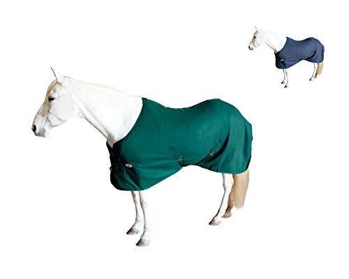 Derby Originals Classic Fleece Cooler Ganzjahresdecke und Decken-Einlage, für Ställe und Außenbereich, Jägergrün, 205,7 cm von Derby Originals