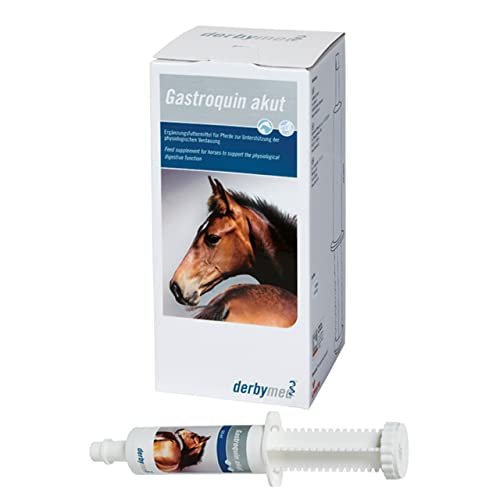 Derbymed Gastroquin akut 4x60 ml Oraldoser | Durchfall bei Pferden | Elektrolythaushalt von Derbymed