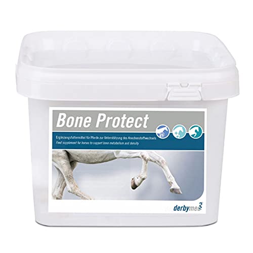 derbymed Bone Protect | 3,5 kg | Ergänzungsfuttermittel für Pferde zur Unterstützung des Knochenstoffwechsels | Kann unterstützend wirken bei bei Knochen- und Knorpelerkrankung von derbymed