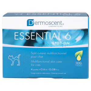 Dermoscent Essential 6 Spot-On für Katzen 2 x 4 Pipetten von Dermoscent