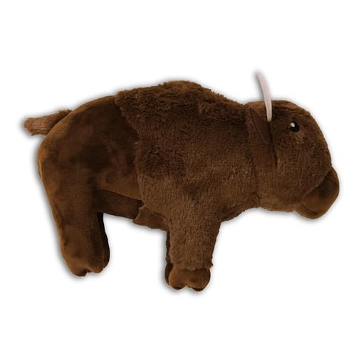 design LAB, Inc. Offizielles Yellowstone Merchandise | Großes Bison-förmiges Plüschtier – Stofftier aus der beliebten Serie | weicher Plüsch mit quietschendem Kichern von Design LAB Inc.