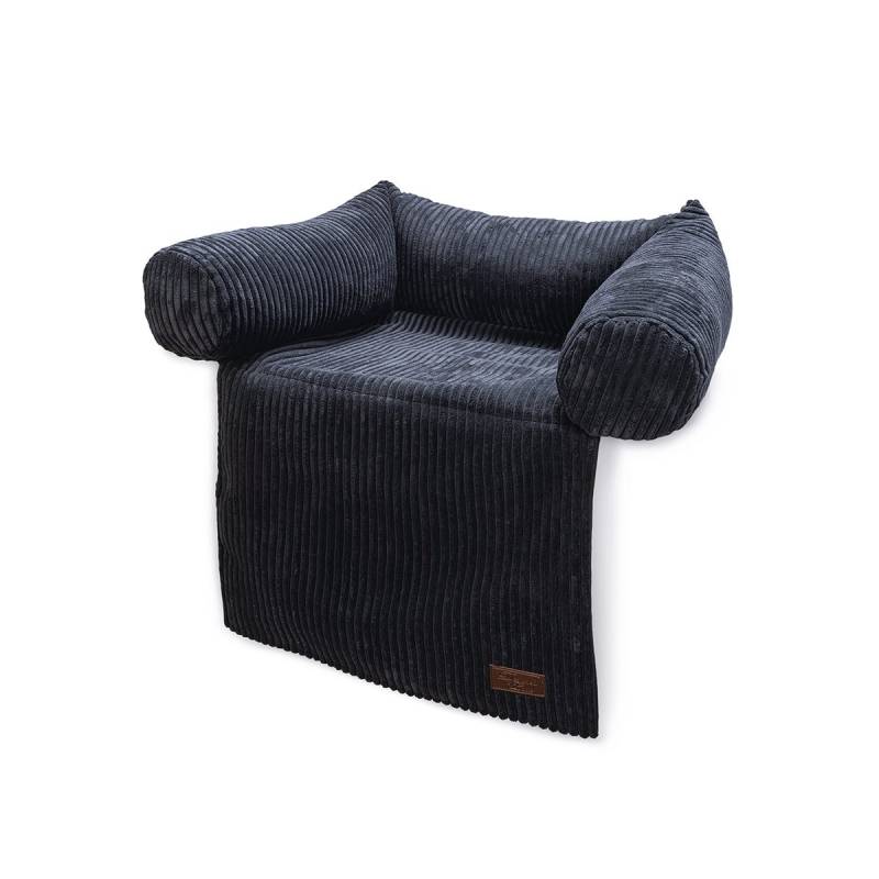 Designed by Lotte Couchkissen Ribbed Anthrazit von Designed by Lotte