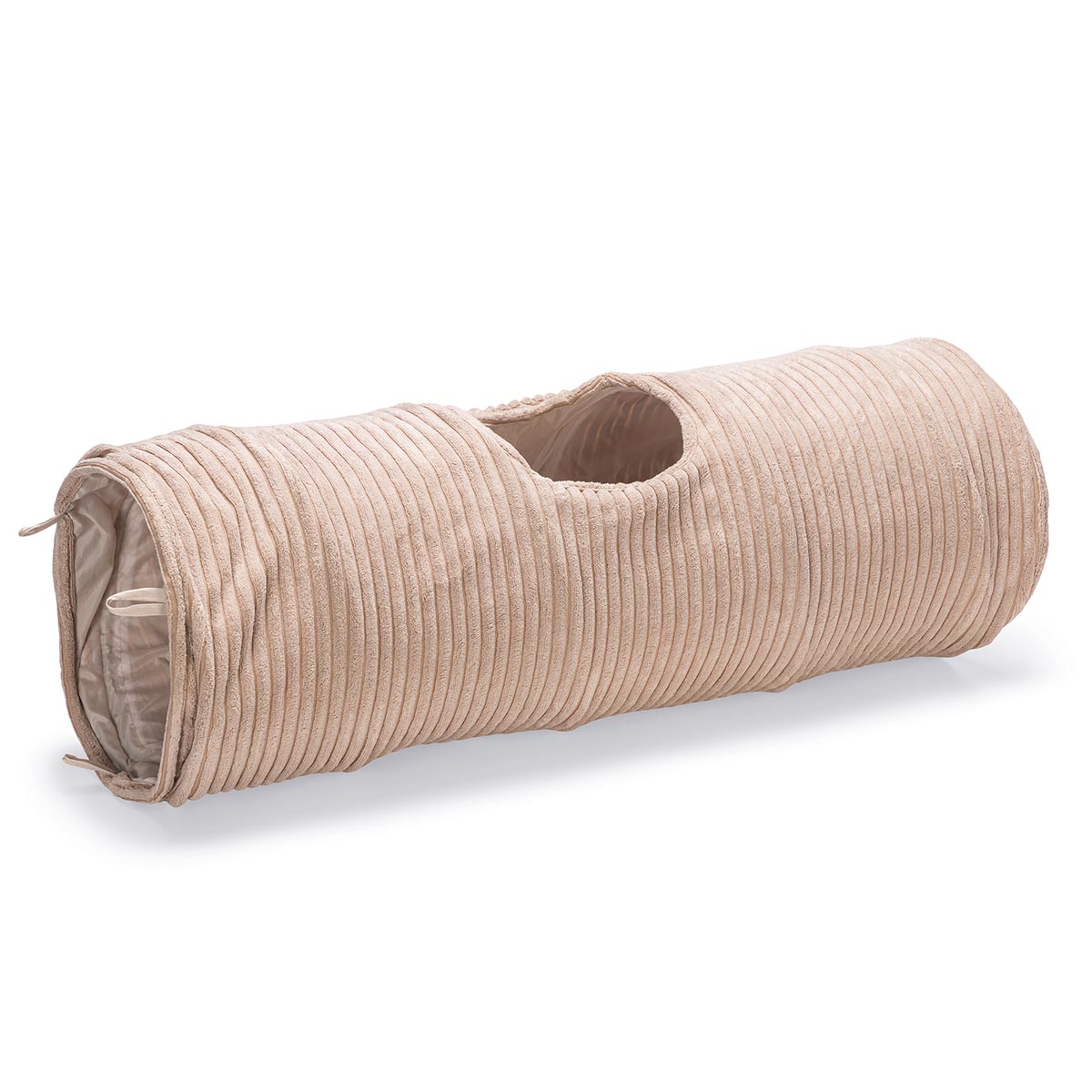 Designed by Lotte Katzentunnel RIBBED rosa 25x75cm von Designed by Lotte