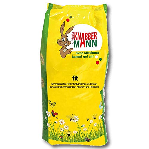 Knabbermann fit | Kräuterreiches Futter für Kaninchen und Nager | 5 kg von deuka