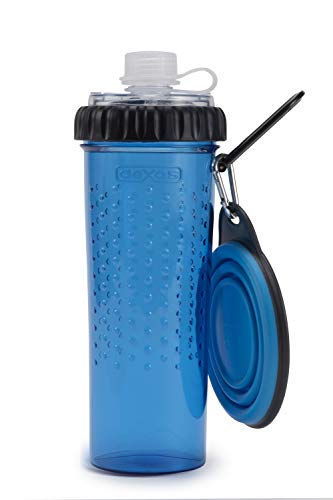 Dexas PW4504322194 Snack-Duo with Companion Cup, Pro Blue, 1 stück von Dexas