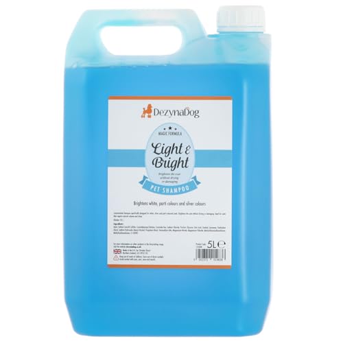 Dezynadog Magic Formel Licht und Bright Pet Shampoo, 5 Liter von Dezynadog