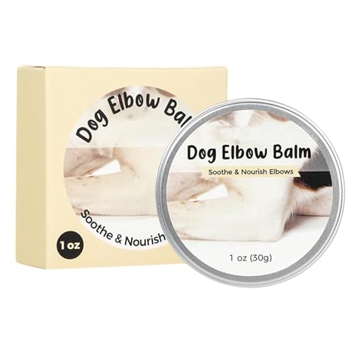 Dfstvup Ellenbogenbutter für Hunde, Hundepfotenbalsam | Cremebutter für Hundefüße - Natürliche, beruhigende Feuchtigkeitscreme und Schutz für die Pfotenpolster für trockene, rissige und raue Pfoten von Dfstvup