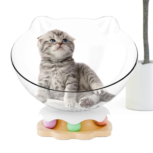 Dfstvup Katzenbett Indoor | Katzenangel Hundebett Klein | rutschfeste Drehplattform Erhöhtes Nest Interaktives Zubehör Für Schlafenszeit Und Spiel Dfstvup Katzenbett Indoor | Katzenangel Hundebett Klein | rutschfeste Drehplattform Erhöhtes Nest Interaktives Zubehör Für Schlafenszeit Und Spiel von Dfstvup